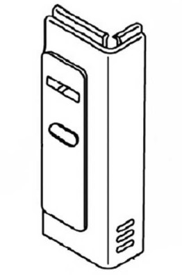 Передняя панель внешнего блока кондиционера Panasonic CU-A28BKP5