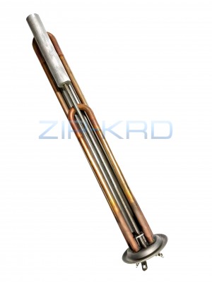ТЭН для водонагревателя 2000 вт RF64 с анодом M4, длина 300 мм, RZL Ultra Slim 30854К