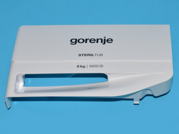 Пластиковая декоративная панель дозатора для стиральных машин Gorenje 604800