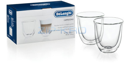 Набор чашек DeLonghi (Делонги) Cappuccino (2 шт) 190 мл - 5513214601