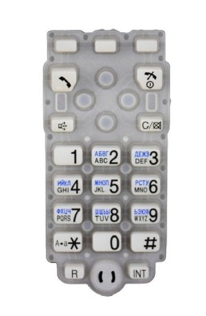 Клавиатура трубки PQSX10315X телефона Panasonic