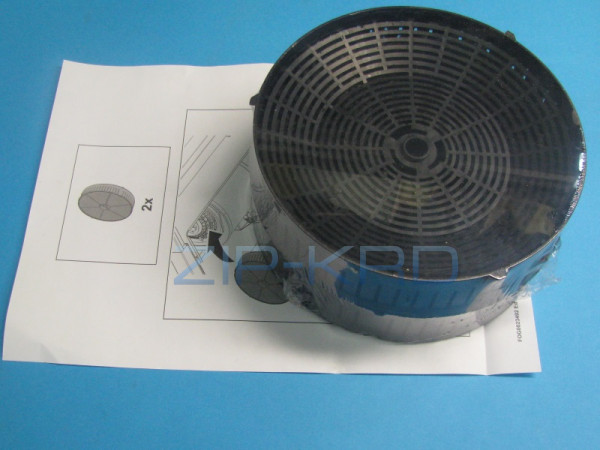 Угольный фильтр D173x43,5 мм А.443850 для вытяжки Gorenje 415601
