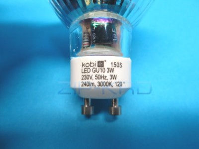 Светодиодная лампа GU-10 3W 230V для вытяжки Gorenje 512168