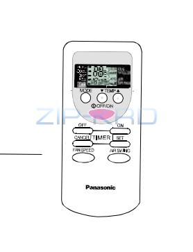Пульт дистанционного управления для сплит систем Panasonic CWA75C2710