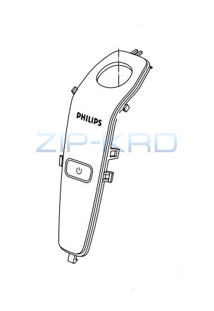 Передняя панель для бритвы Philips RQ1060