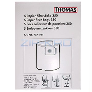 Мешки бумажные 350 для пылесоса Thomas 787104