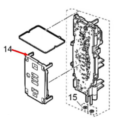 Защитный экран WESCV70K3857 бритвы Panasonic